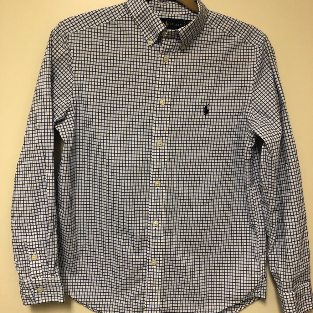 Boys Ralph Lauren dress shirt size L (14-16)